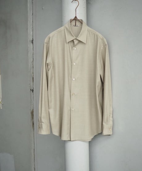 AURALEE(WOMENS) / A26AS04OS / SUPER LIGHT WOOL SHIRT