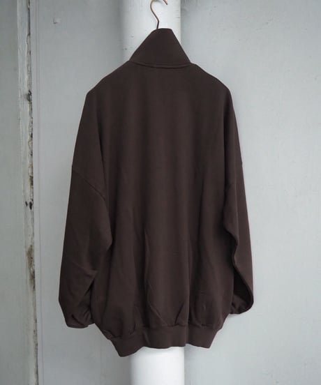AURALEE(MENS) / A26AB01CU / SUPER HIGH GAUGE SWEAT ZIP BLOUSON