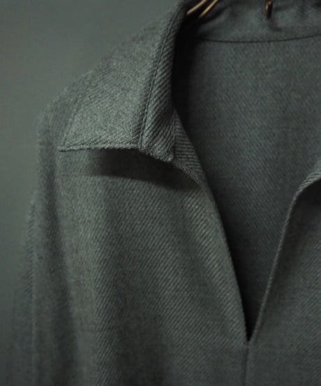 POSTELEGANT(UNISEX) / TP26A0002 / WOOL PULLOVER SHIRT