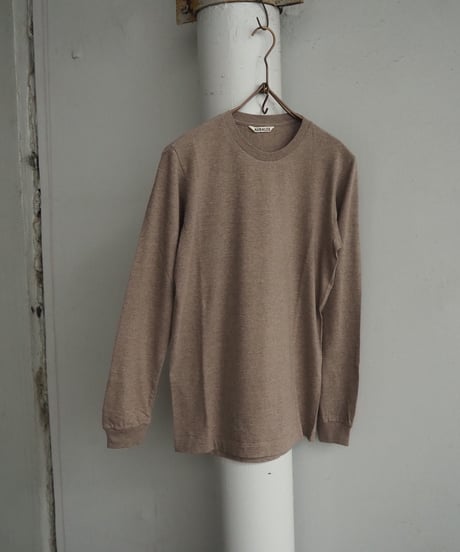 AURALEE(WOMENS) / A00T05ST / SEAMLESS L/S TEE