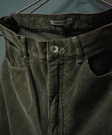 AURALEE(WOMENS) / A26AP02FX / GARMENT-DYED FINX CORDUROY 5P PANTS