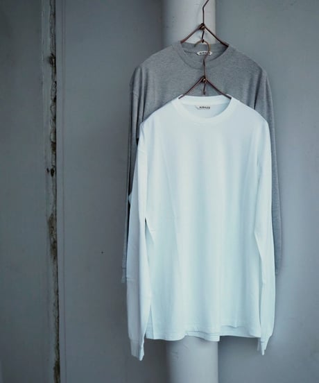 AURALEE(MENS) / A00T02ST / SEAMLESS L/S TEE