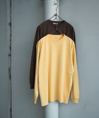 AURALEE(MENS) / A00P01GT / LUSTER PLAITING L/S TEE