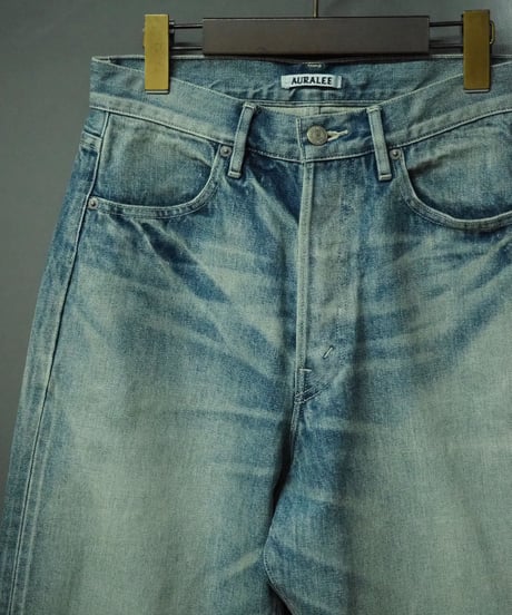 AURALEE(WOMENS) / A26P03DH / SELVEDGE FADED HEAVY DENIM PANTS
