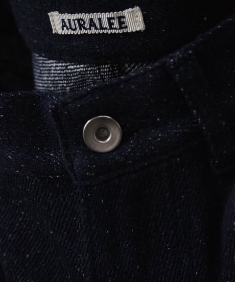AURALEE(WOMENS) / A26AP02SD / SILK NEP DENIM 5P WIDE PANTS
