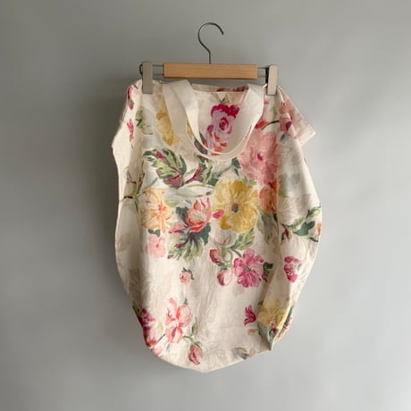 Botanical Flower Large Tote Bag