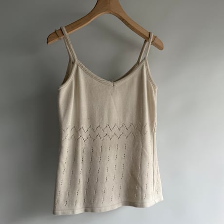 Rose knit camisole