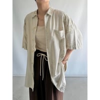 Floral silk shirt