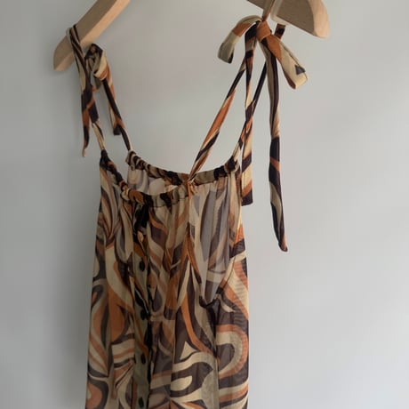 Marble sheer cami
