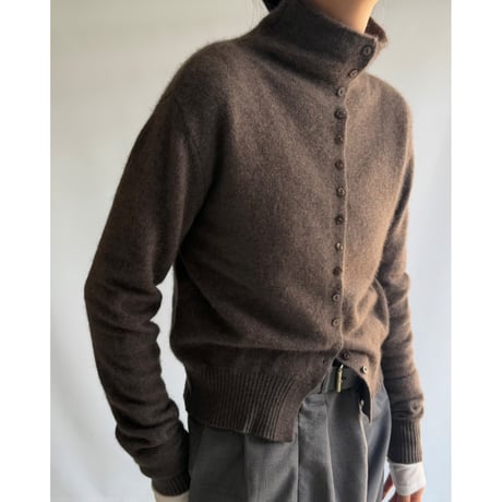 High Neck Cardigan