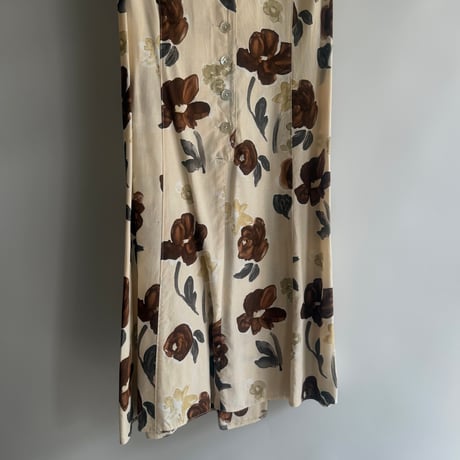 Flower tank dress