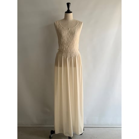 lingerie dress（beige）