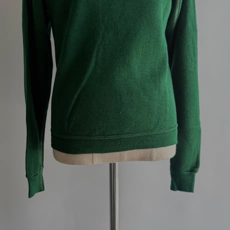 green stitch sweatshirt