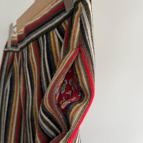 Multi-striped skirt