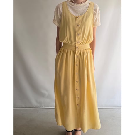 pastel yellow dress