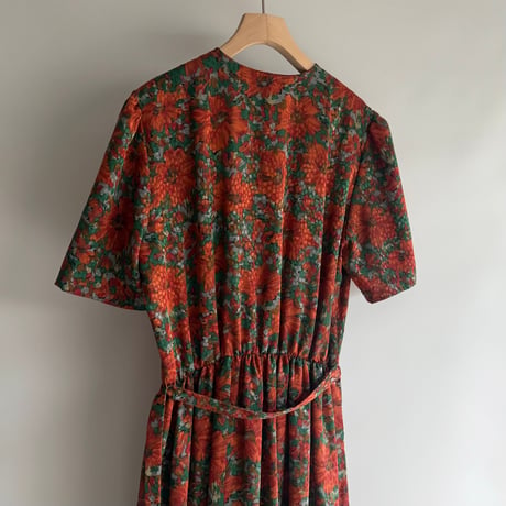 Red retro one-piece