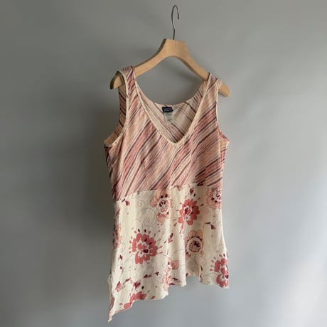 bloom stripe tank