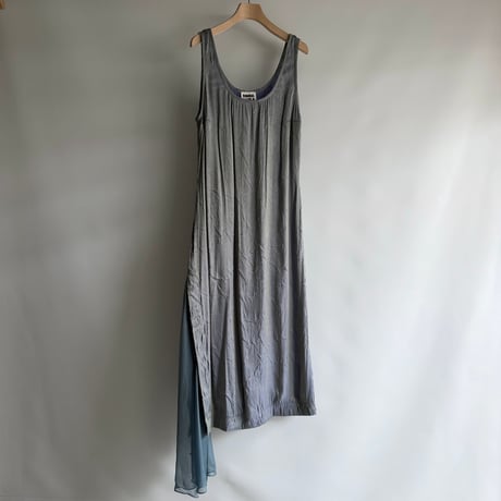 Lame sheer dress