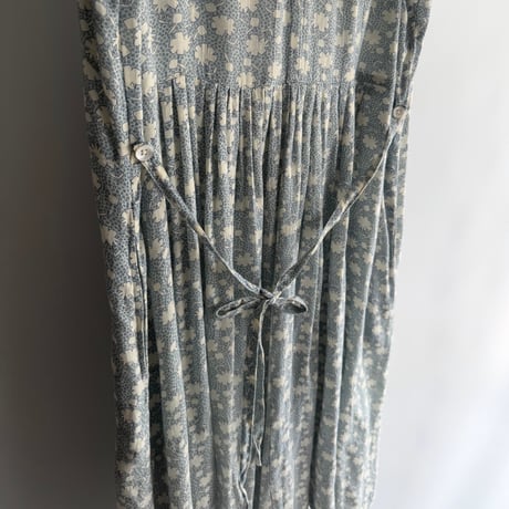 pleat waist dress
