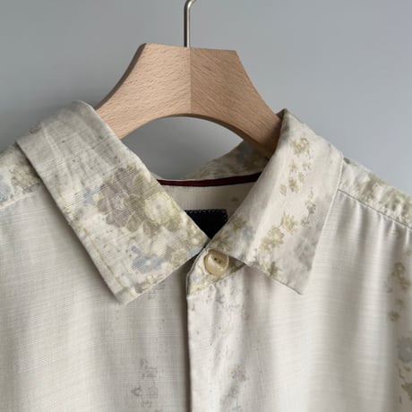 Floral silk shirt