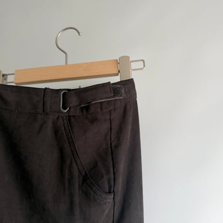 Black Faux Suede Pants