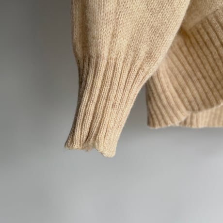 Ivory knit cardigan