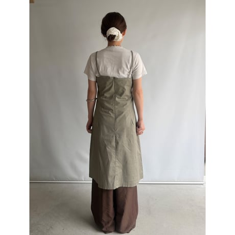 Front ribbon cami dress