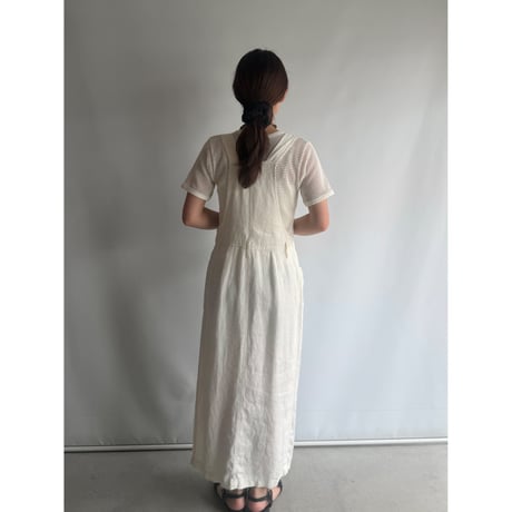 Shell button dress