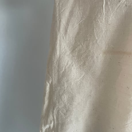 Vintage apron with flower embroidery