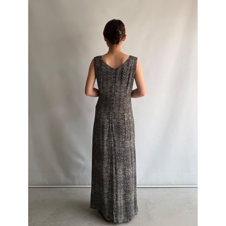 Oriental pattern dress
