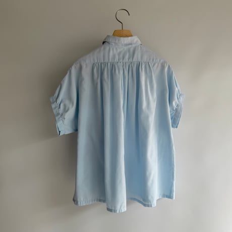 Light blue Dolman blouse