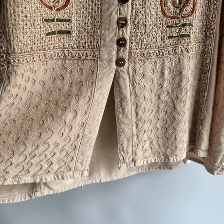 Embroidered oriental shirt