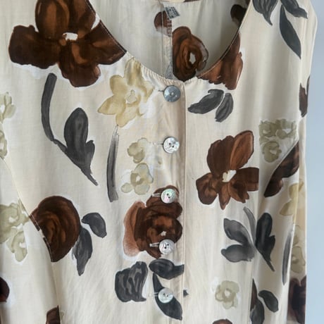 Flower tank dress