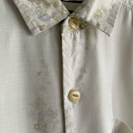 Floral silk shirt