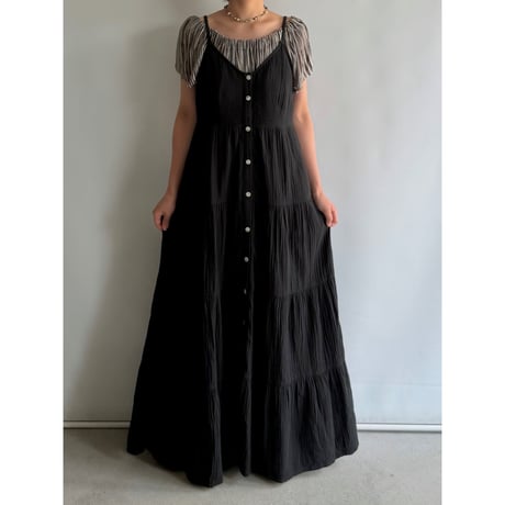 Cotton tiered dress