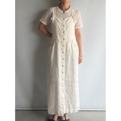 Shell button dress
