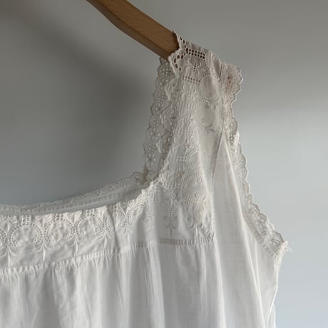 Cotton lace tunic