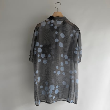 Polka dot gray shirt