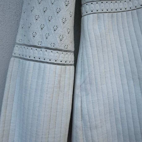White zip cardigan