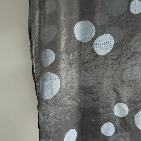 Polka dot gray shirt