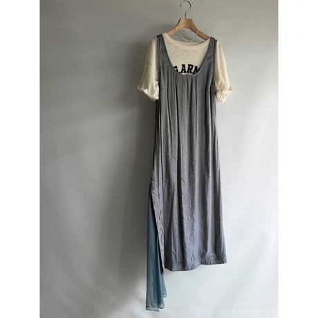 Lame sheer dress