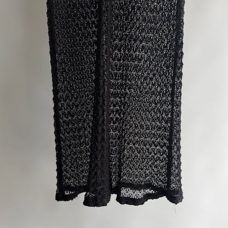 Openwork lace dress