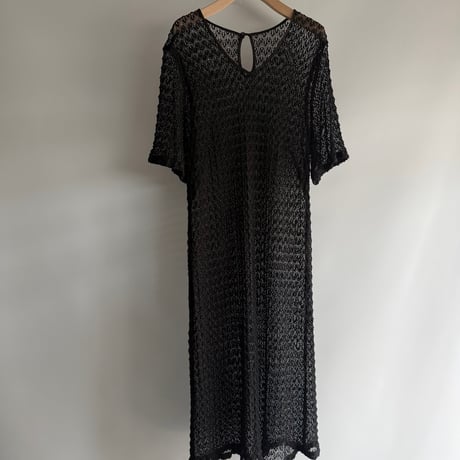 Openwork lace dress