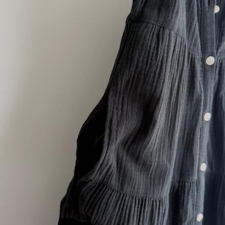 Cotton tiered dress