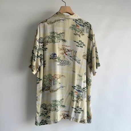 Landscape pattern shirt