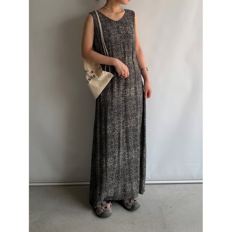 Oriental pattern dress
