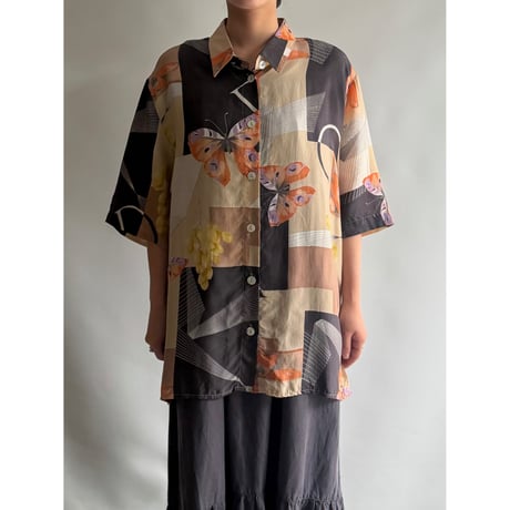 Butterfly design shirt