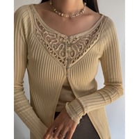 Design ribbed knit tops