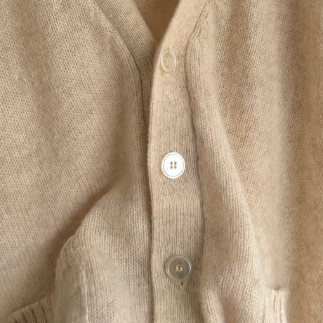 Ivory knit cardigan