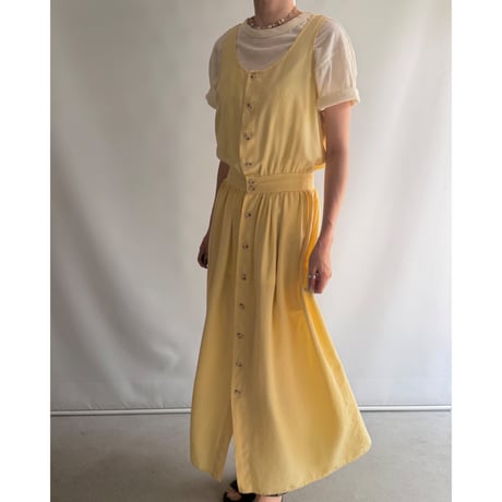 pastel yellow dress